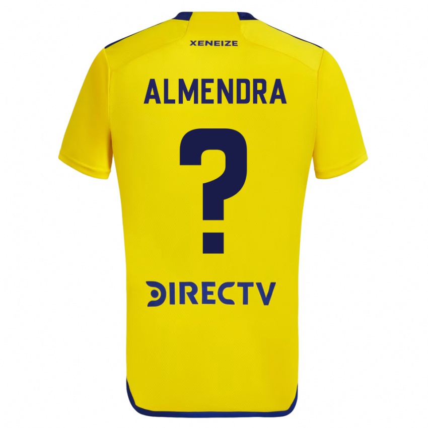 Herren Agustin Almendra #0 Gelb Auswärtstrikot Trikot 2023/24 T-Shirt Schweiz