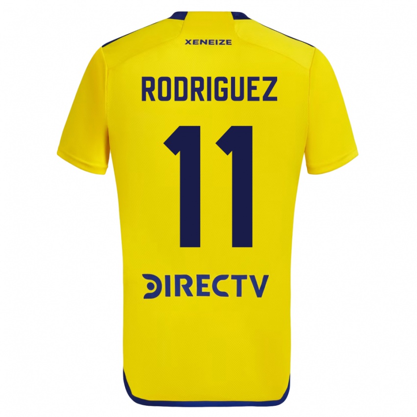 Herren Yamila Rodriguez #11 Gelb Auswärtstrikot Trikot 2023/24 T-Shirt Schweiz
