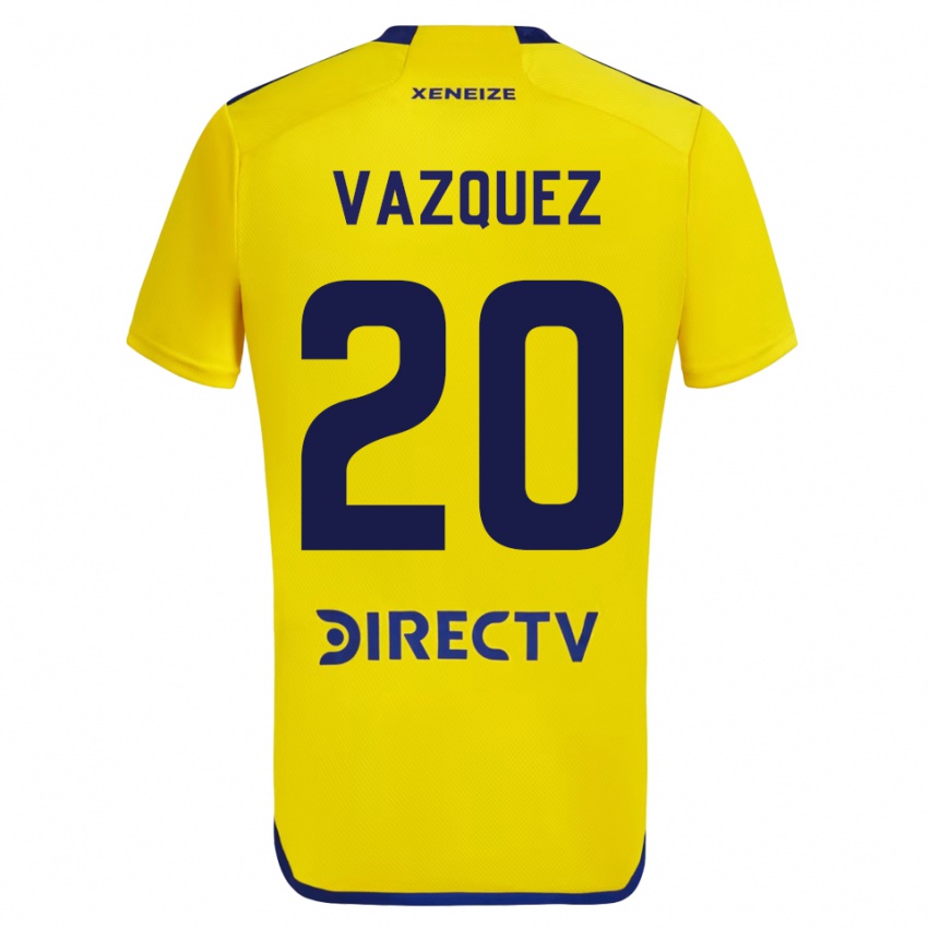 Homme Maillot Constanza Vazquez #20 Jaune Tenues Extérieur 2023/24 T-Shirt Suisse