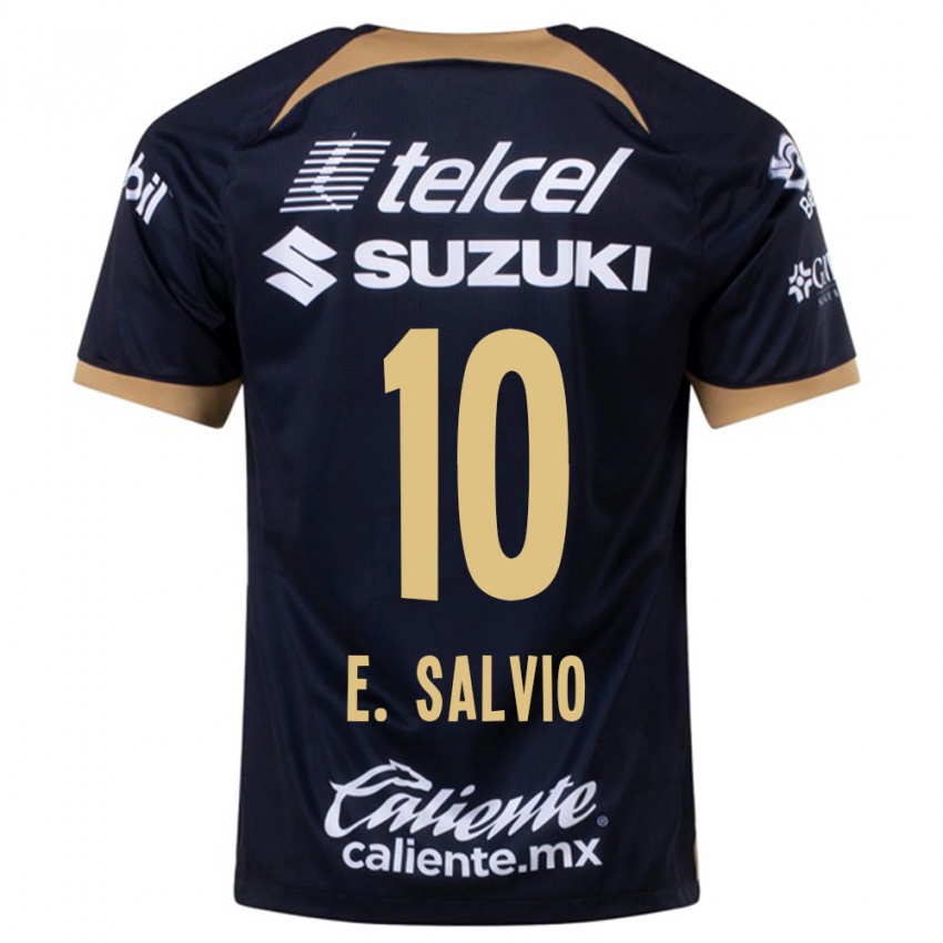 Herren Eduardo Salvio #10 Dunkelblau Auswärtstrikot Trikot 2023/24 T-Shirt Schweiz