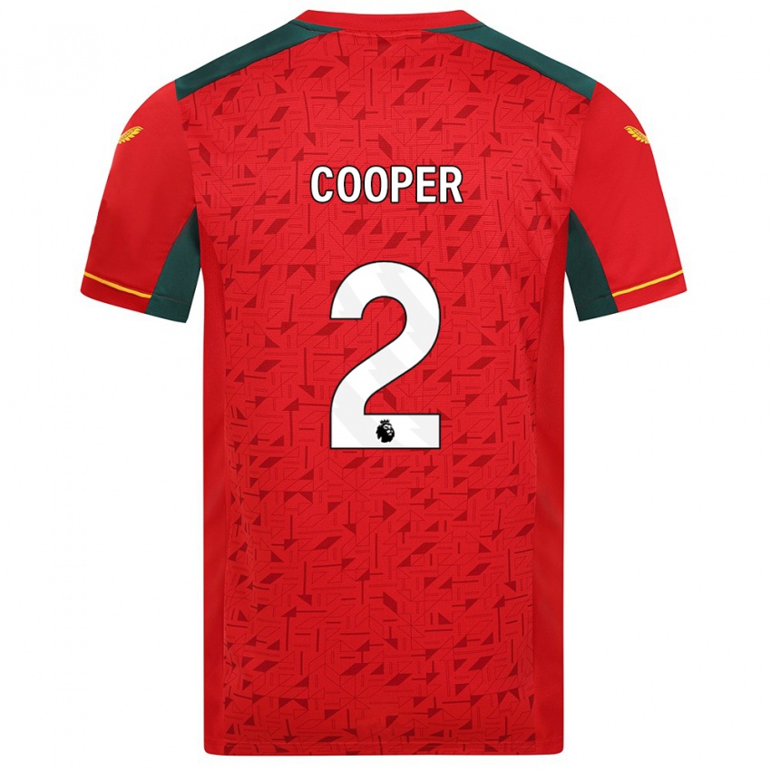 Damen Laura Cooper #2 Rot Auswärtstrikot Trikot 2023/24 T-Shirt Schweiz