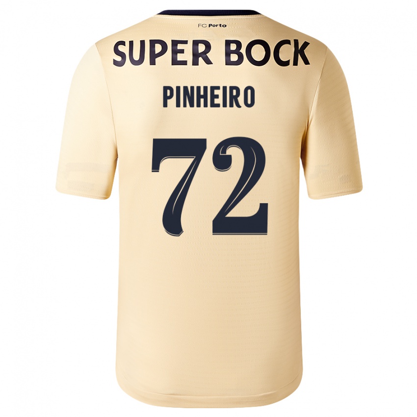 Damen Rodrigo Pinheiro #72 Beige-Gold Auswärtstrikot Trikot 2023/24 T-Shirt Schweiz