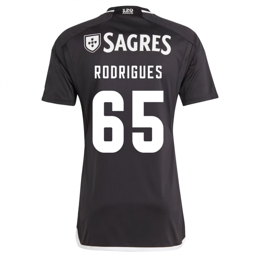 Damen Rafael Rodrigues #65 Schwarz Auswärtstrikot Trikot 2023/24 T-Shirt Schweiz