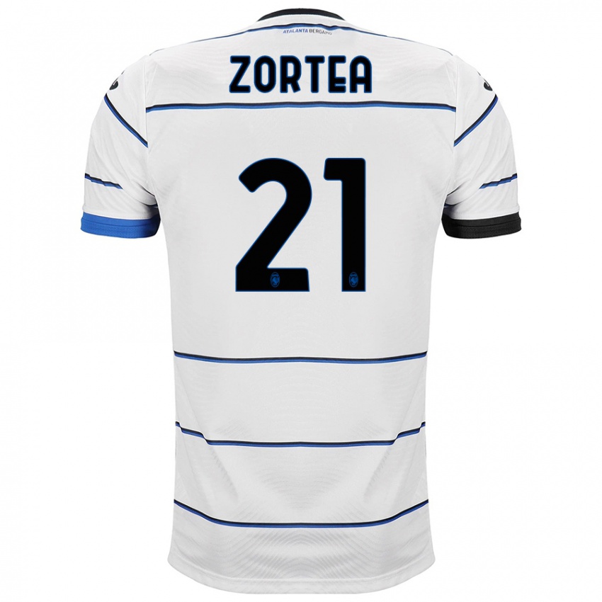 Damen Nadir Zortea #21 Weiß Auswärtstrikot Trikot 2023/24 T-Shirt Schweiz