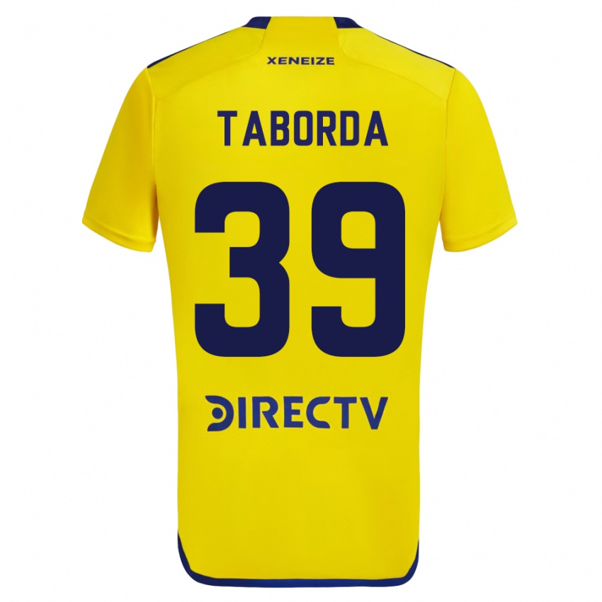 Damen Vicente Taborda #39 Gelb Auswärtstrikot Trikot 2023/24 T-Shirt Schweiz
