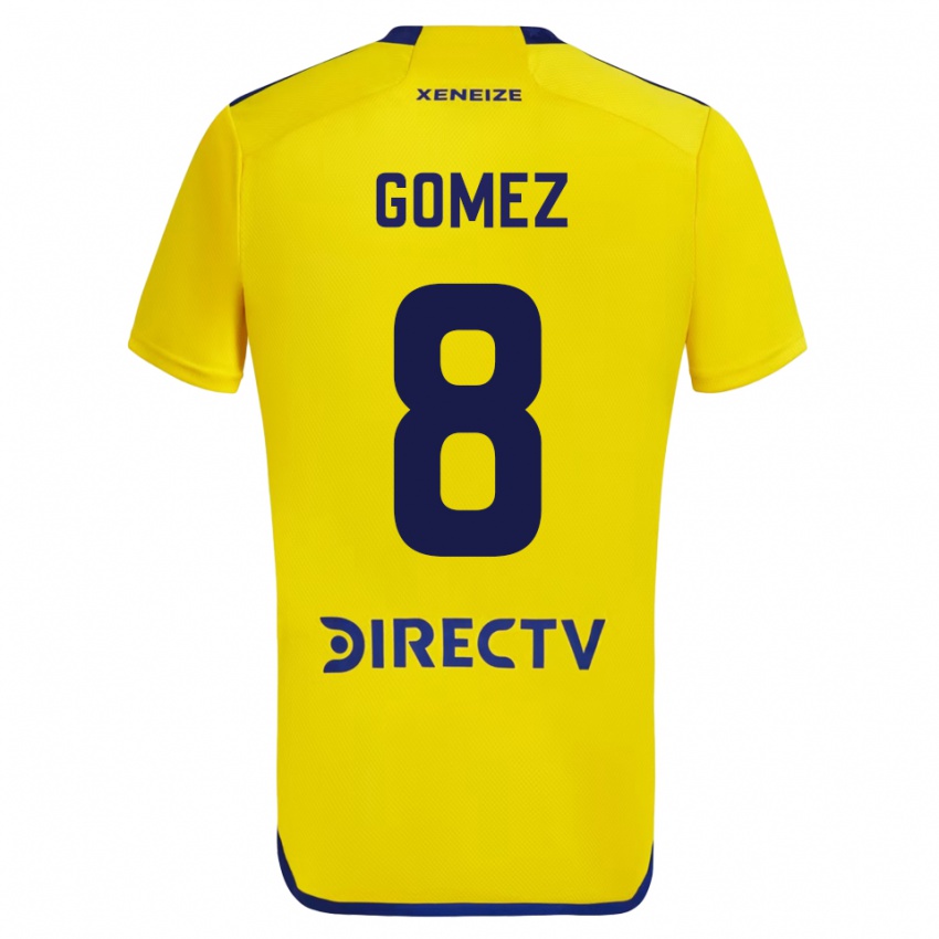 Damen Camila Gomez Ares #8 Gelb Auswärtstrikot Trikot 2023/24 T-Shirt Schweiz