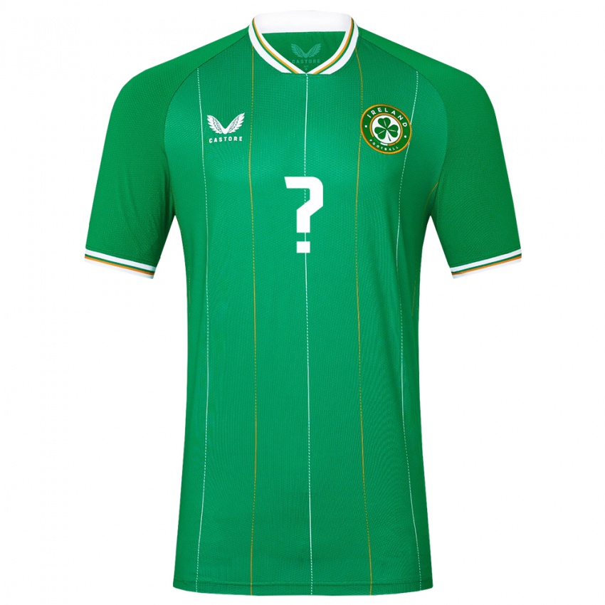 Enfant Maillot Irlande Matthew Healy #0 Vert Tenues Domicile 24-26 T-Shirt Suisse