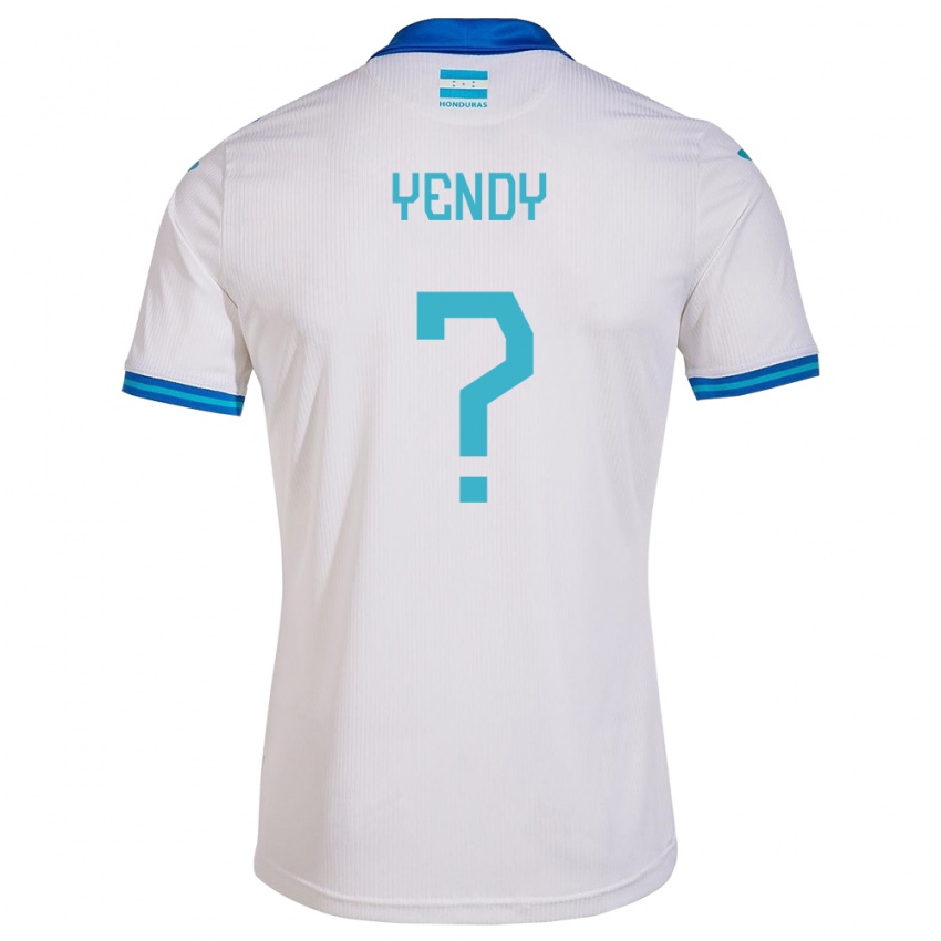 Herren Honduras Yendy Martínez #0 Weiß Heimtrikot Trikot 24-26 T-Shirt Schweiz