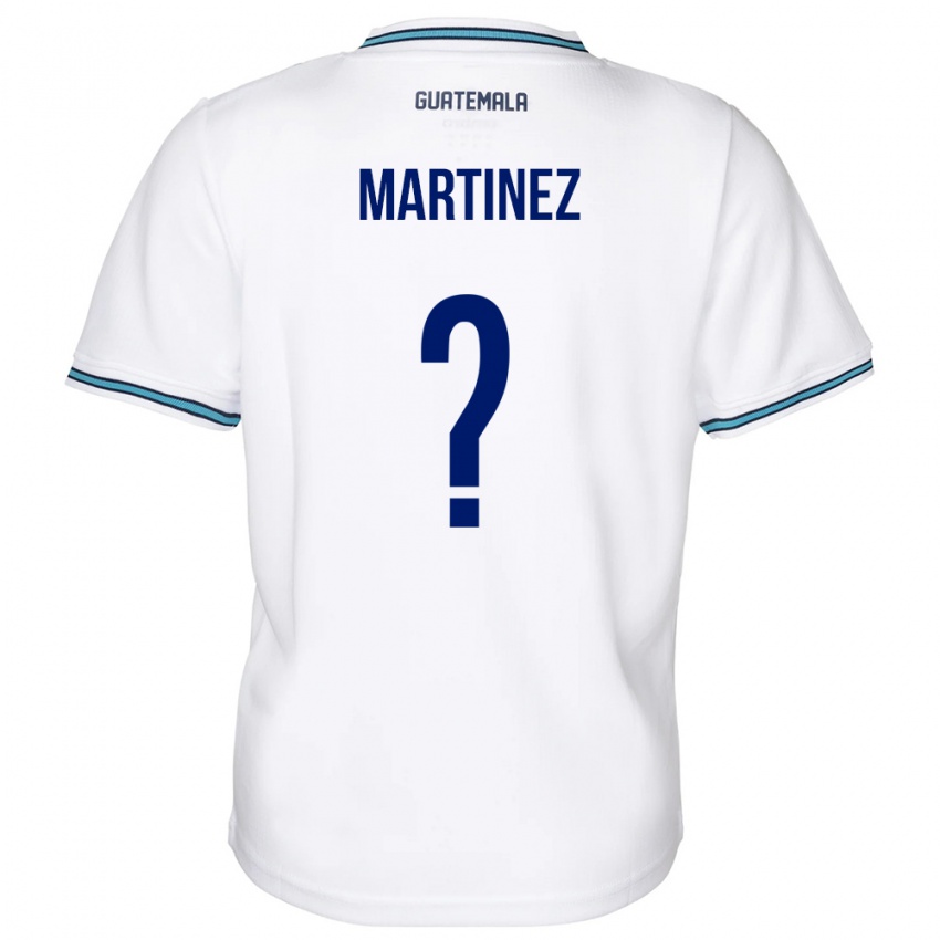 Homme Maillot Guatemala José Carlos Martinez #0 Blanc Tenues Domicile 24-26 T-Shirt Suisse