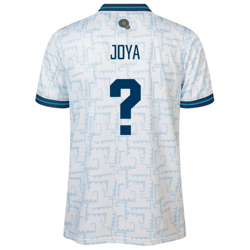 Herren El Salvador Marlon Joya #0 Weiß Auswärtstrikot Trikot 24-26 T-Shirt Schweiz