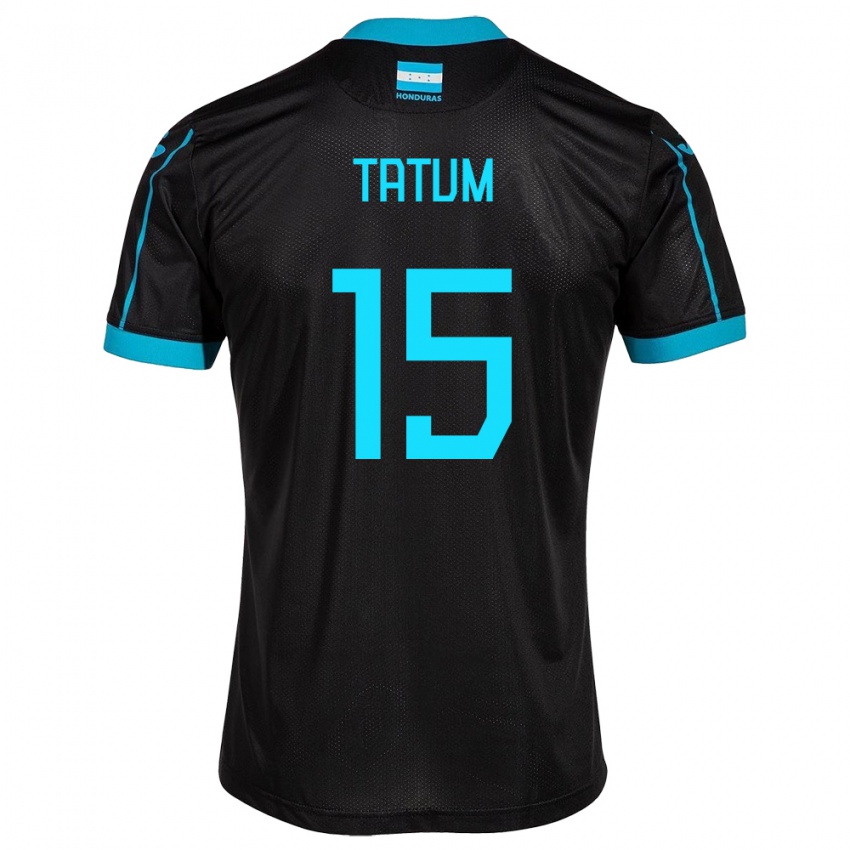 Herren Honduras Anfronit Tatum #15 Schwarz Auswärtstrikot Trikot 24-26 T-Shirt Schweiz
