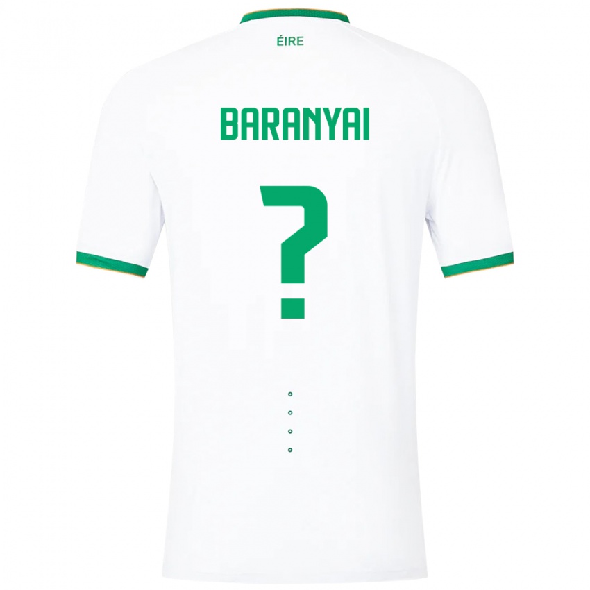 Damen Irische Patrick Baranyai #0 Weiß Auswärtstrikot Trikot 24-26 T-Shirt Schweiz
