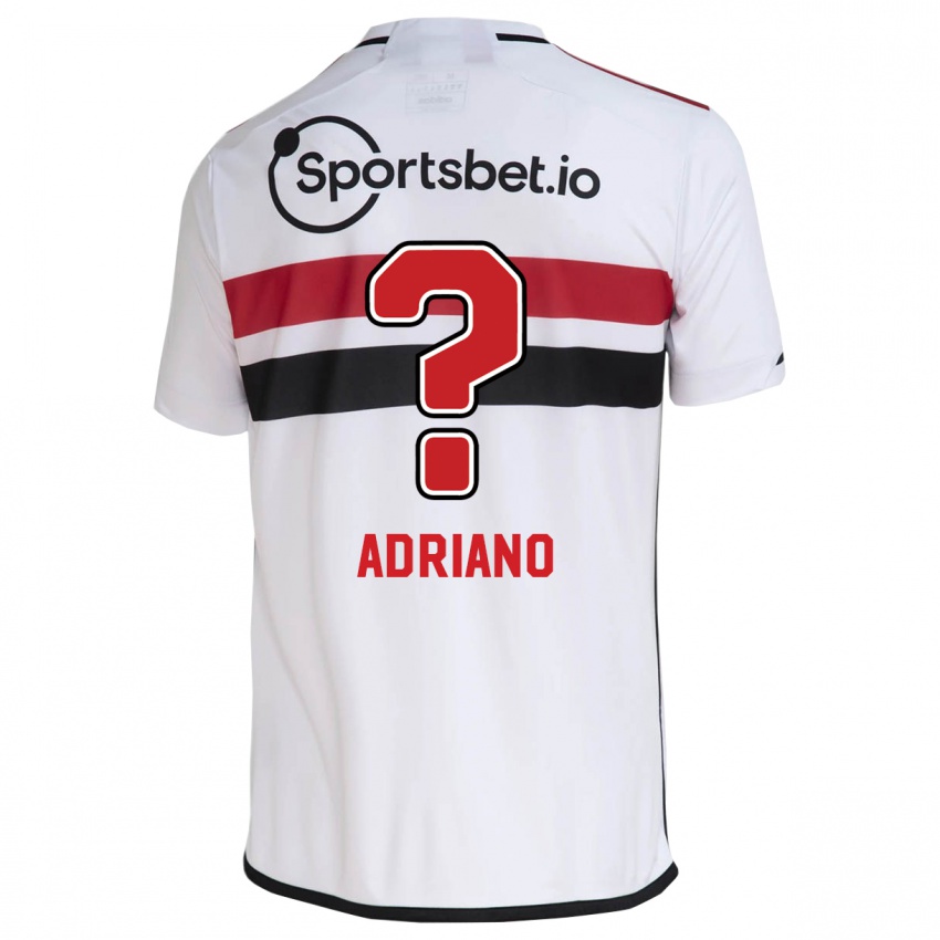 Enfant Maillot João Adriano #0 Blanc Tenues Domicile 2023/24 T-Shirt Suisse