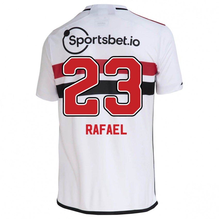 Enfant Maillot Rafael #23 Blanc Tenues Domicile 2023/24 T-Shirt Suisse