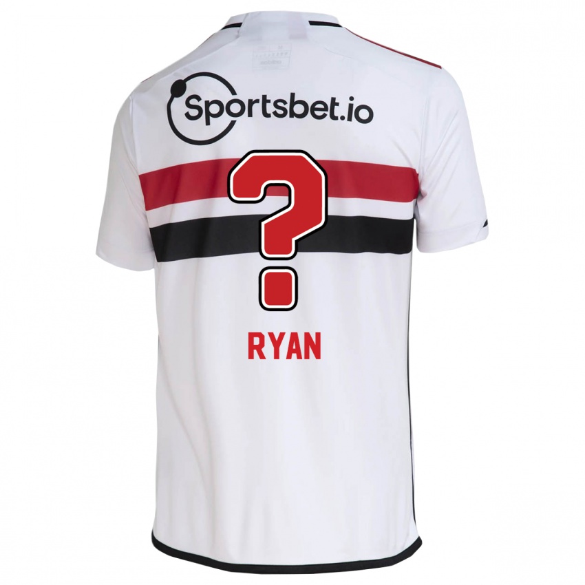 Enfant Maillot Ryan #0 Blanc Tenues Domicile 2023/24 T-Shirt Suisse
