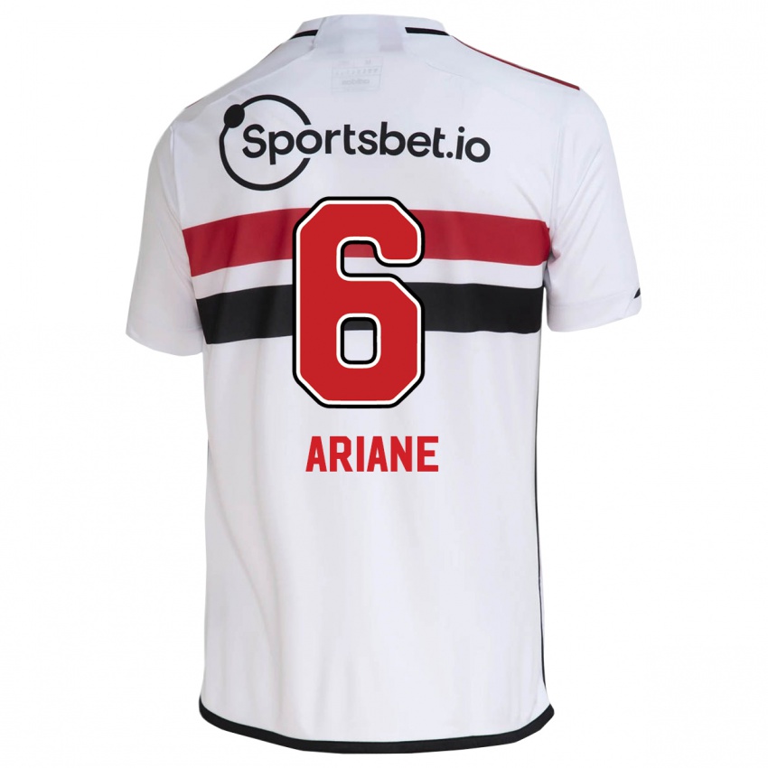 Kinder Ariane #6 Weiß Heimtrikot Trikot 2023/24 T-Shirt Schweiz