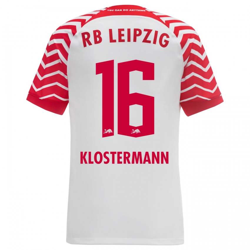 Kinder Lukas Klostermann #16 Weiß Heimtrikot Trikot 2023/24 T-Shirt Schweiz