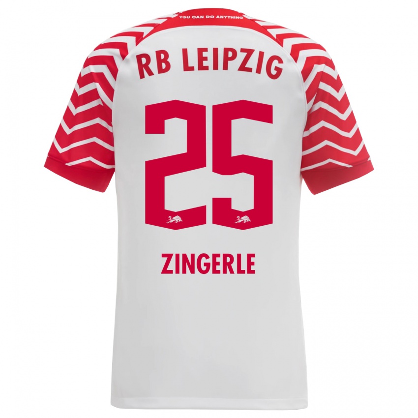 Kinder Leopold Zingerle #25 Weiß Heimtrikot Trikot 2023/24 T-Shirt Schweiz