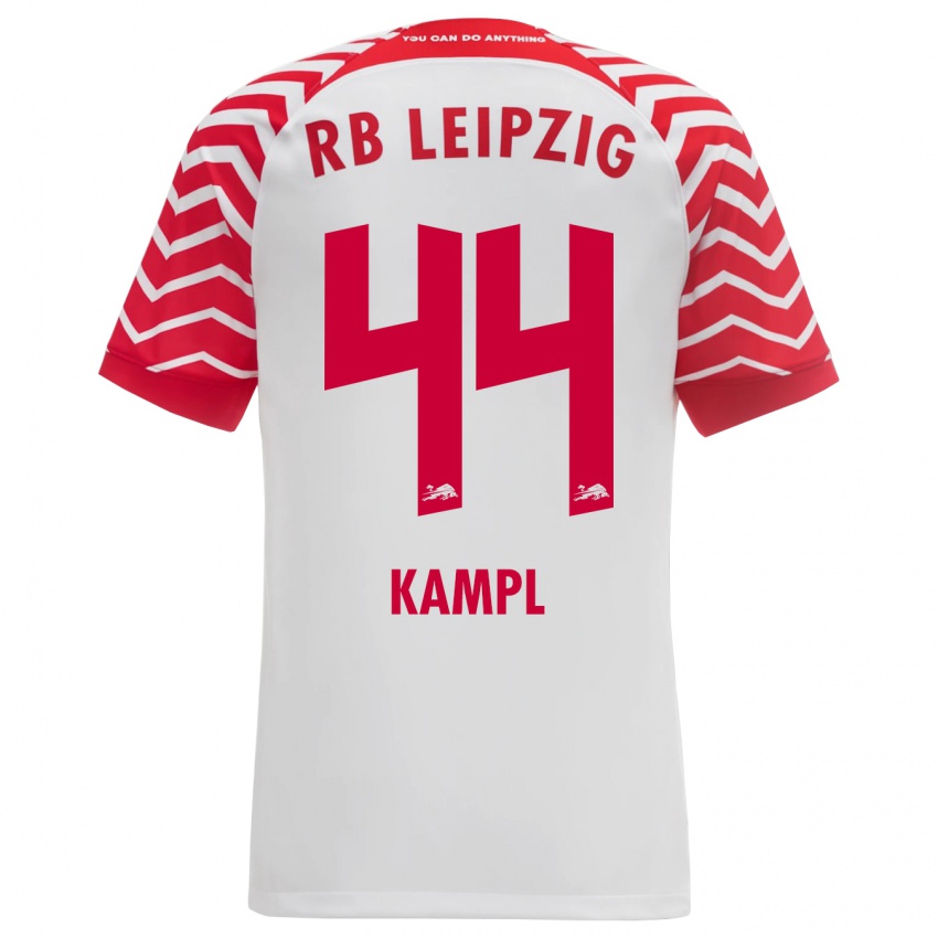 Kinder Kevin Kampl #44 Weiß Heimtrikot Trikot 2023/24 T-Shirt Schweiz