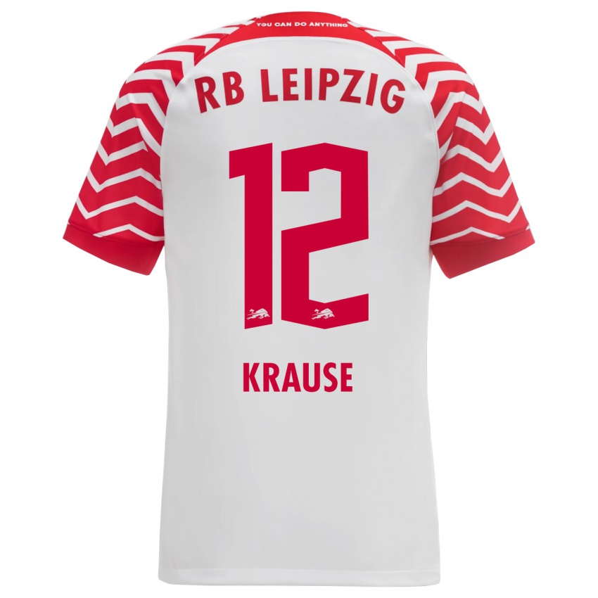 Kinder Arno Krause #12 Weiß Heimtrikot Trikot 2023/24 T-Shirt Schweiz