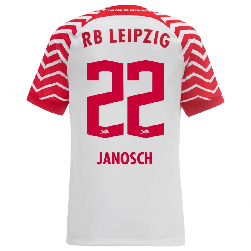 Kinder Luca Janosch #22 Weiß Heimtrikot Trikot 2023/24 T-Shirt Schweiz