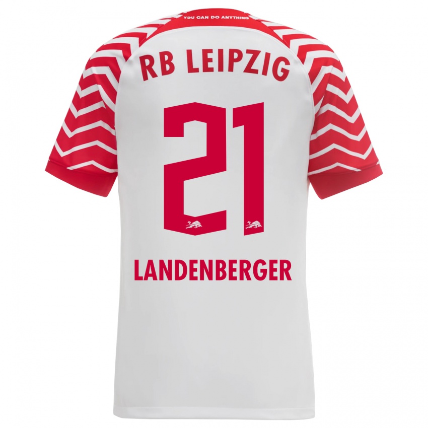 Kinder Julia Landenberger #21 Weiß Heimtrikot Trikot 2023/24 T-Shirt Schweiz