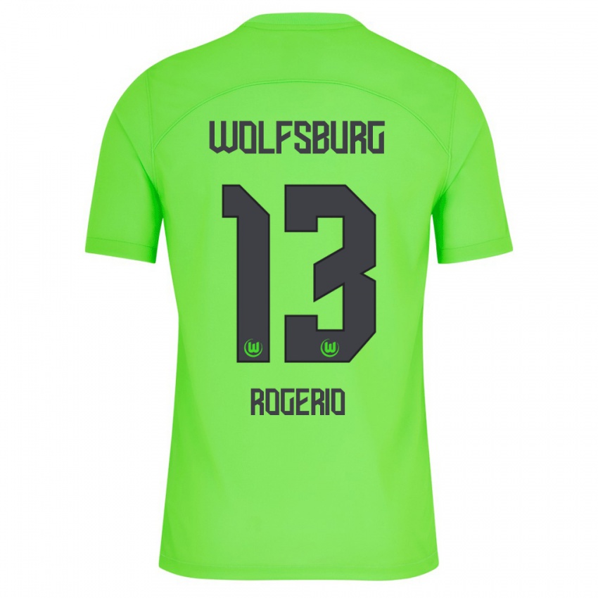 Kinder Rogério #13 Grün Heimtrikot Trikot 2023/24 T-Shirt Schweiz