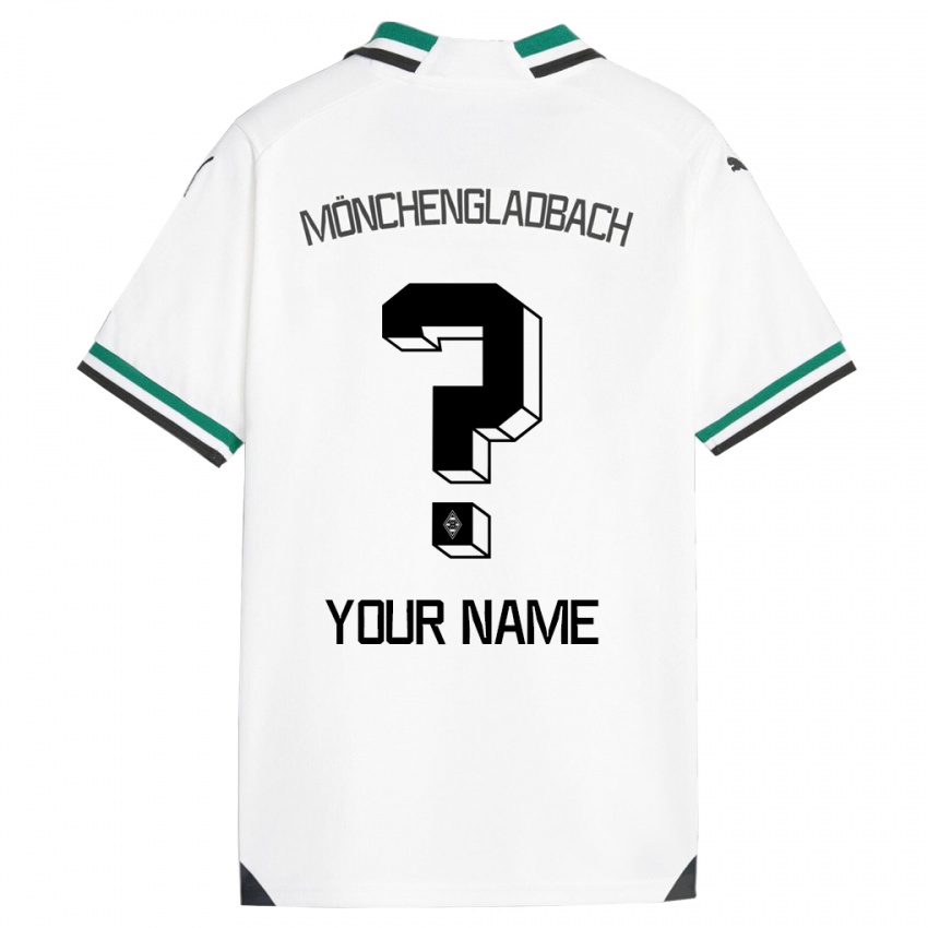 Kinder Ihren Namen #0 Weiß Grün Heimtrikot Trikot 2023/24 T-Shirt Schweiz