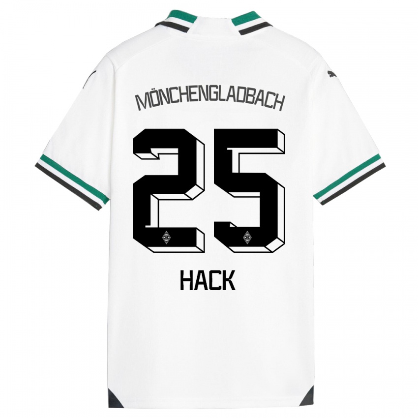Kinder Robin Hack #25 Weiß Grün Heimtrikot Trikot 2023/24 T-Shirt Schweiz