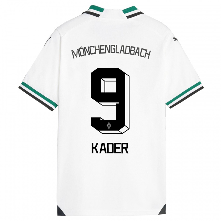 Kinder Cagatay Kader #9 Weiß Grün Heimtrikot Trikot 2023/24 T-Shirt Schweiz