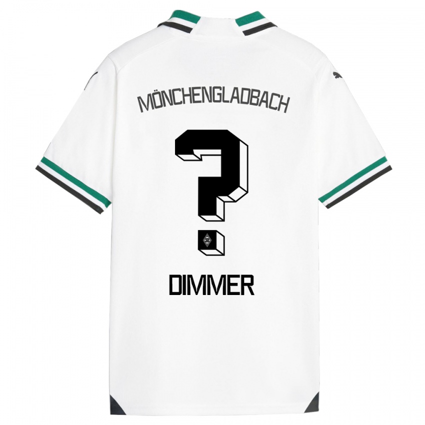 Kinder Florian Dimmer #0 Weiß Grün Heimtrikot Trikot 2023/24 T-Shirt Schweiz