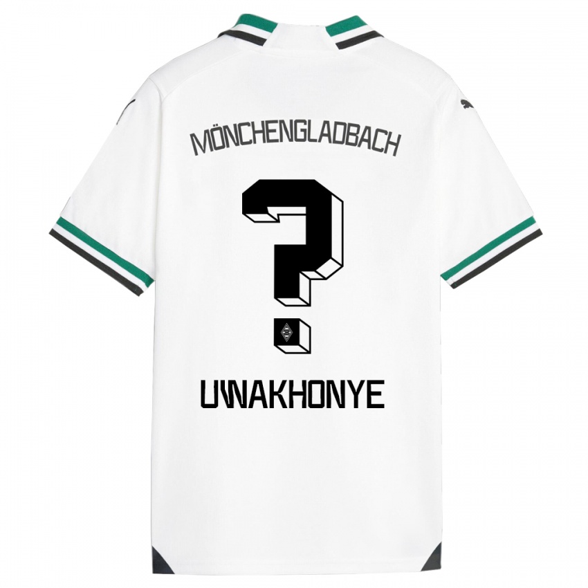 Kinder Joshua Uwakhonye #0 Weiß Grün Heimtrikot Trikot 2023/24 T-Shirt Schweiz