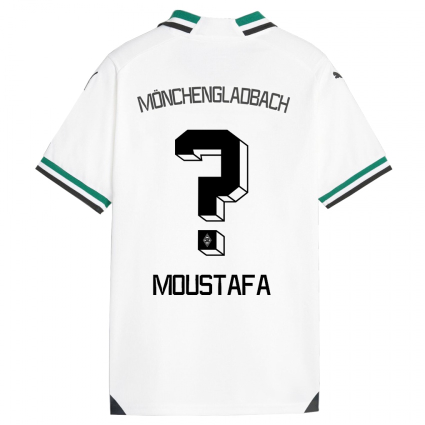 Kinder Seif Ashraf Moustafa #0 Weiß Grün Heimtrikot Trikot 2023/24 T-Shirt Schweiz