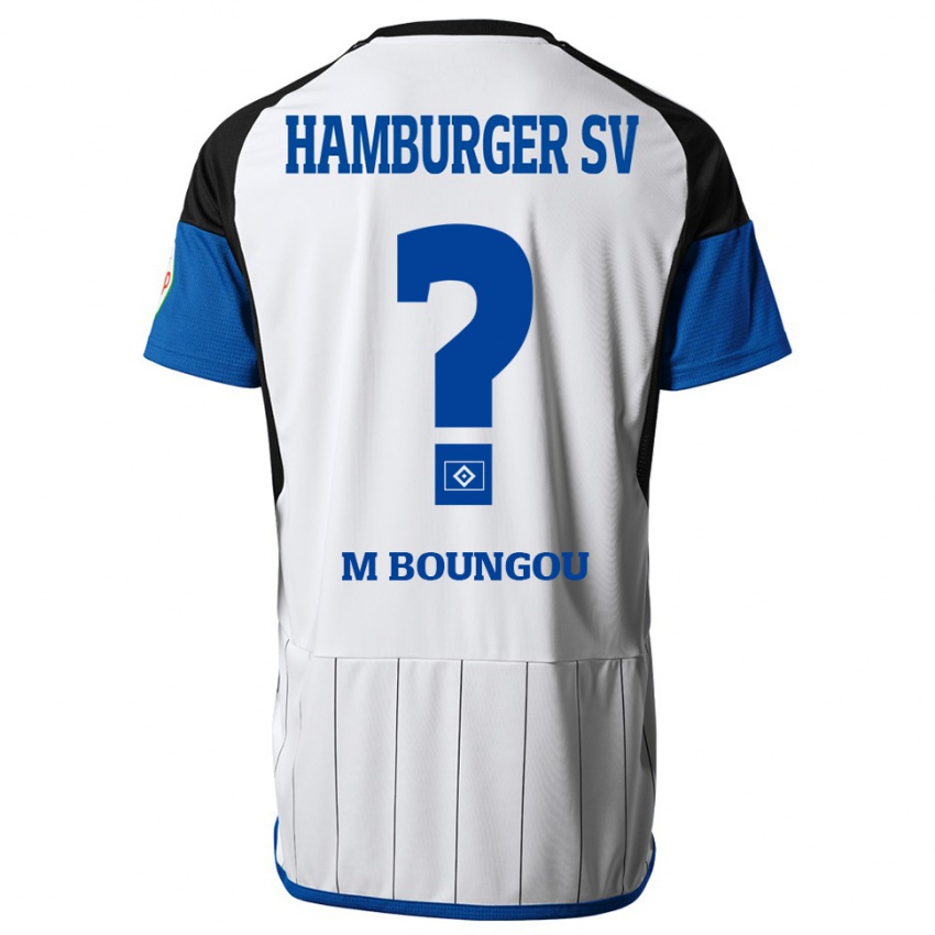 Enfant Maillot Edmond Loubongo-M'boungou #0 Blanc Tenues Domicile 2023/24 T-Shirt Suisse