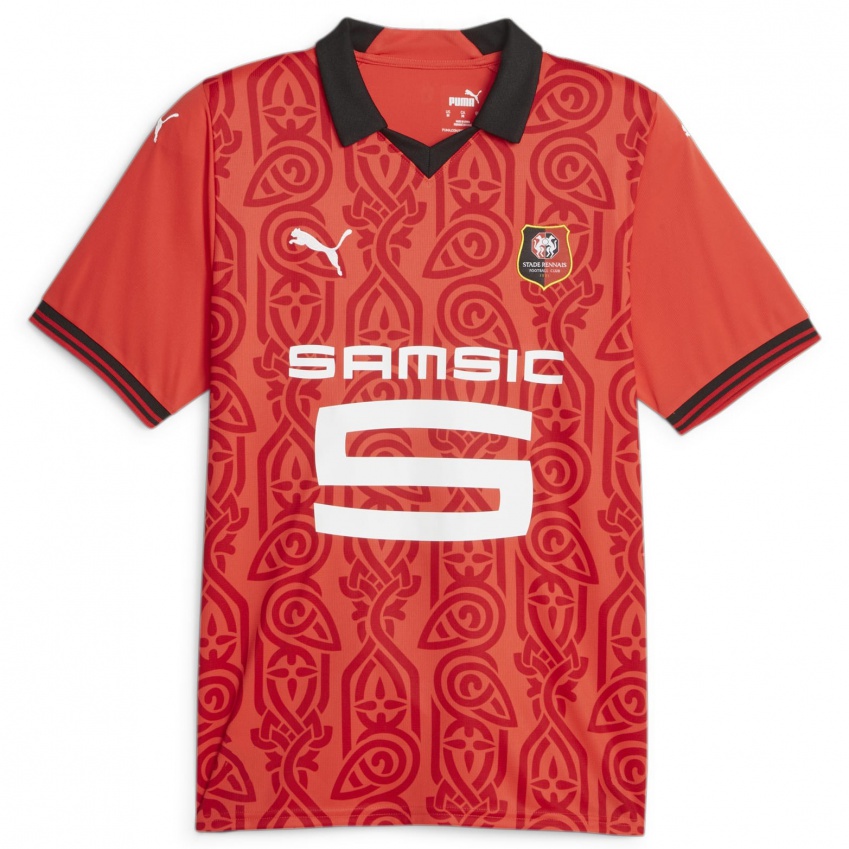 Kinder Valentin Taramelli #0 Rot Heimtrikot Trikot 2023/24 T-Shirt Schweiz