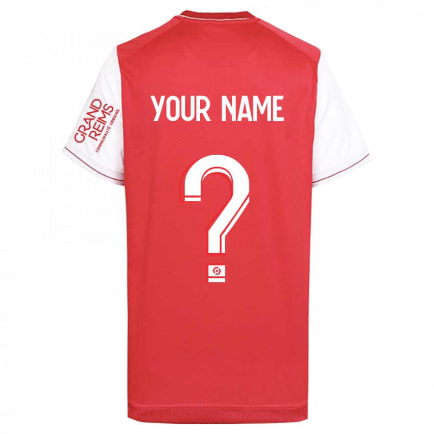 Enfant Maillot Votre Nom #0 Rouge Tenues Domicile 2023/24 T-Shirt Suisse
