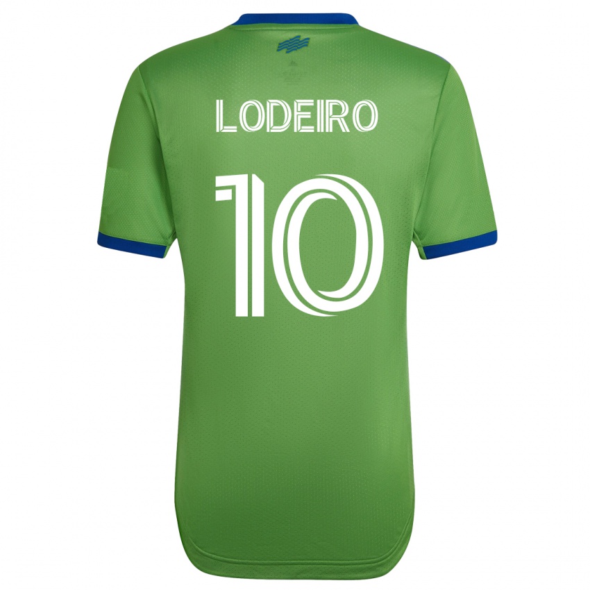 Enfant Maillot Nicolás Lodeiro #10 Vert Tenues Domicile 2023/24 T-Shirt Suisse