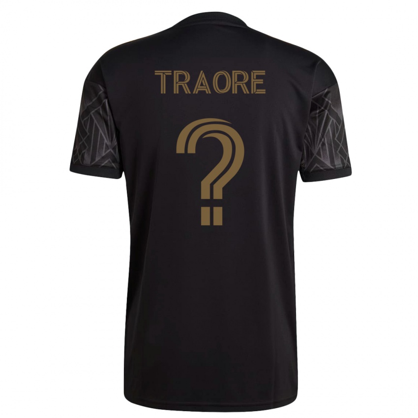 Enfant Maillot Mohamed Traore #0 Noir Tenues Domicile 2023/24 T-Shirt Suisse