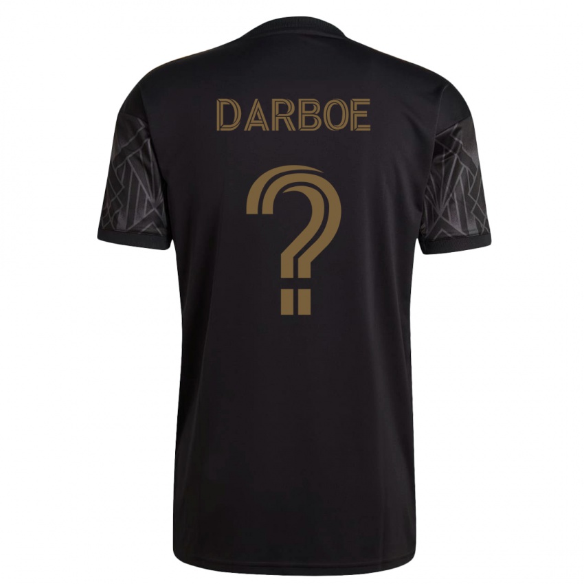 Enfant Maillot Bajung Darboe #0 Noir Tenues Domicile 2023/24 T-Shirt Suisse