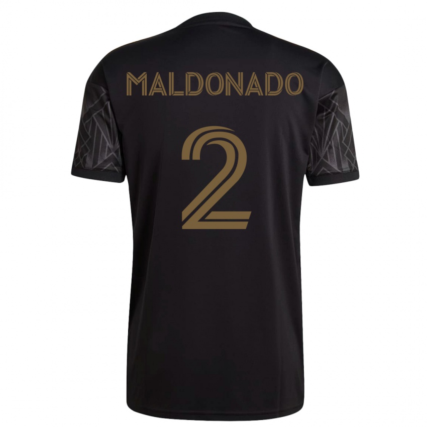 Enfant Maillot Denil Maldonado #2 Noir Tenues Domicile 2023/24 T-Shirt Suisse