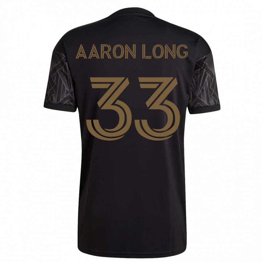 Enfant Maillot Aaron Long #33 Noir Tenues Domicile 2023/24 T-Shirt Suisse