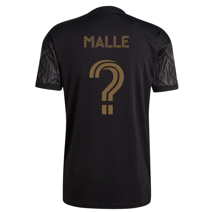 Kinder Ladji Mallé #0 Schwarz Heimtrikot Trikot 2023/24 T-Shirt Schweiz