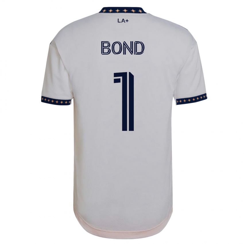 Enfant Maillot Jonathan Bond #1 Blanc Tenues Domicile 2023/24 T-Shirt Suisse