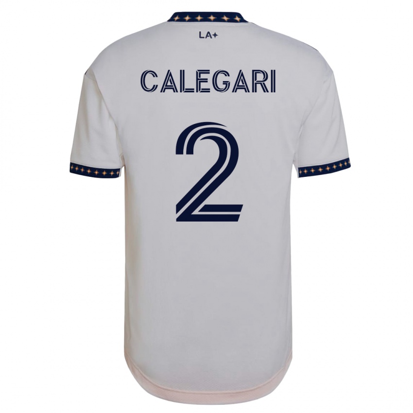 Enfant Maillot Calegari #2 Blanc Tenues Domicile 2023/24 T-Shirt Suisse