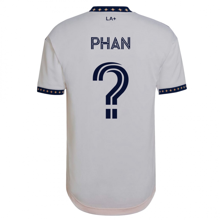 Enfant Maillot Brett Phan #0 Blanc Tenues Domicile 2023/24 T-Shirt Suisse