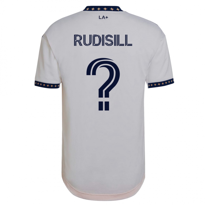 Enfant Maillot Paulo Rudisill #0 Blanc Tenues Domicile 2023/24 T-Shirt Suisse