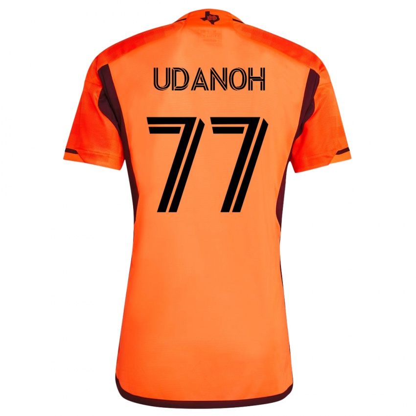 Kinder Iffy Udanoh #77 Orangefarben Heimtrikot Trikot 2023/24 T-Shirt Schweiz