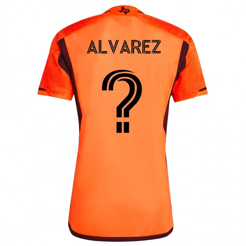 Kinder Gianmarco Alvarez #0 Orangefarben Heimtrikot Trikot 2023/24 T-Shirt Schweiz