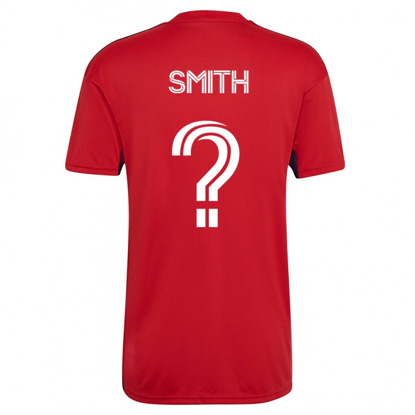 Enfant Maillot Collin Smith #0 Rouge Tenues Domicile 2023/24 T-Shirt Suisse