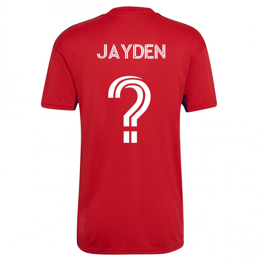 Enfant Maillot Rus Jayden #0 Rouge Tenues Domicile 2023/24 T-Shirt Suisse
